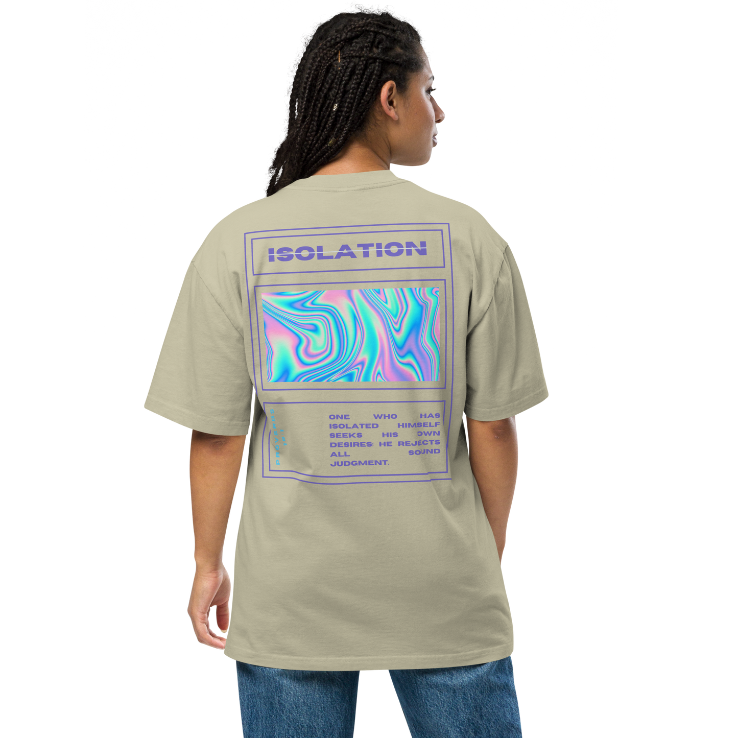 Isolation Kaleidoscope | Oversized Tee