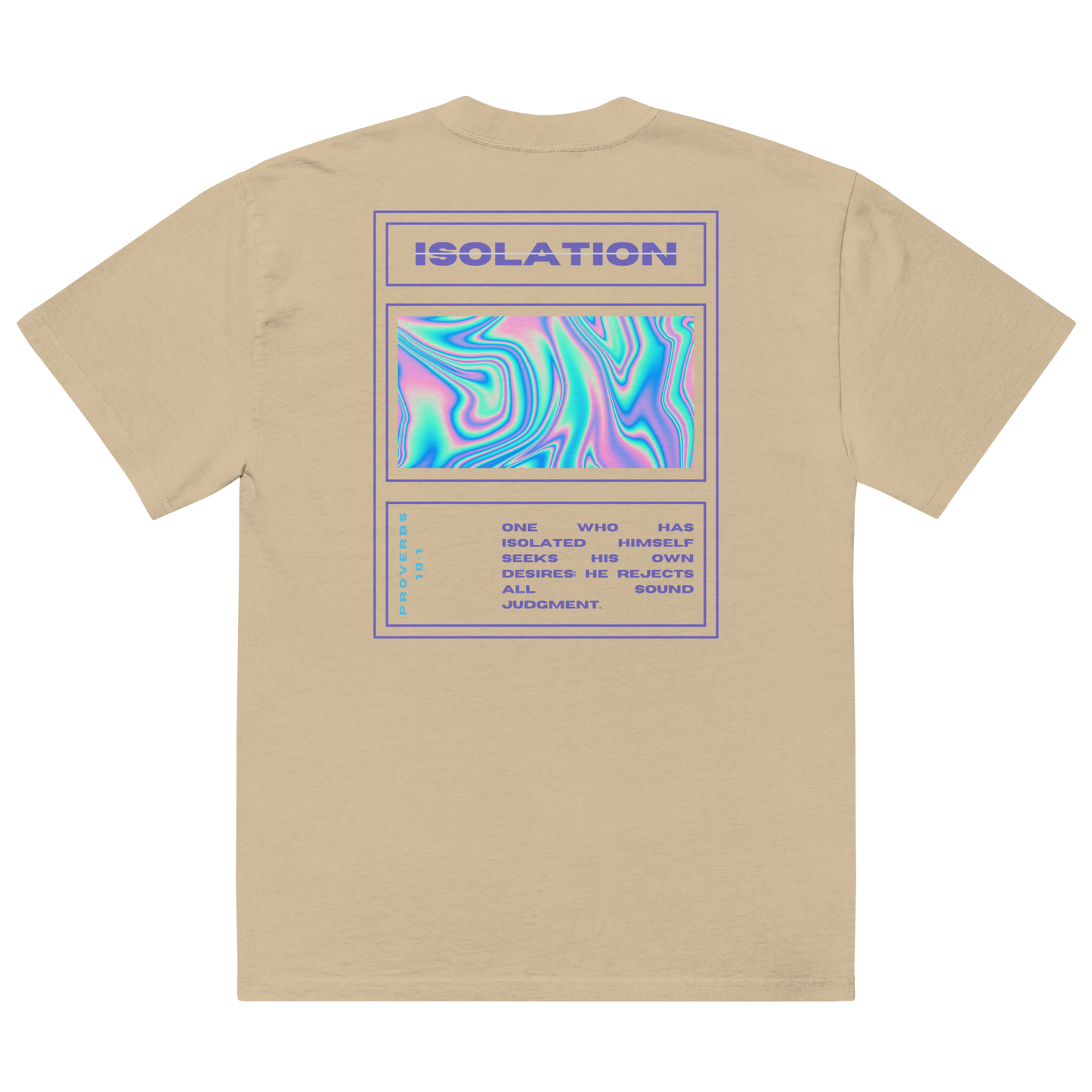 Isolation Kaleidoscope | Oversized Tee